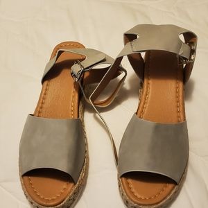 Brand new ankle strapped sandals